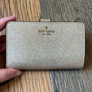 Kate Spade Glitter Gold Wallet